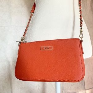 DKNY Crossbody Purse Orange/Red